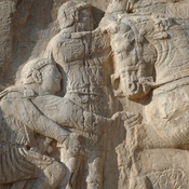 Naqš-e Rustam, Victory relief of Shapur I, Philip and Valerian