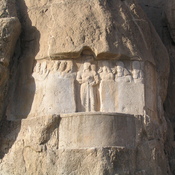 Naqš-e Rustam, First (audience) relief of Bahram II
