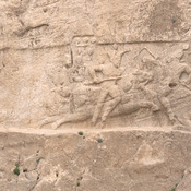 Naqš-e Rustam, Second (equestrian) relief of Bahram II