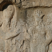 Naqš-e Rustam, Investiture relief of Narseh, Narseh and Shapurdokhtak