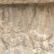 Naqš-e Rustam, Investiture relief of Narseh, Officials