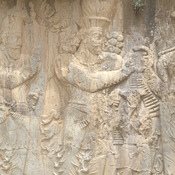 Naqš-e Rustam, Investiture relief of Narseh, Narseh