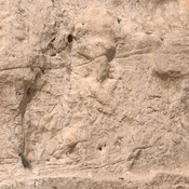 Naqš-e Rustam, Damaged audience relief of Shapur II