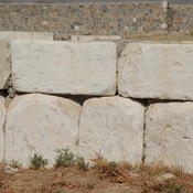 Pasargadae, Karwansaray buily from reused stones of the Tomb of Cyrus the Great