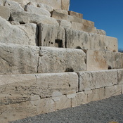 Pasargadae, Tomb of Cyrus the Great, Foundations