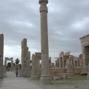Persepolis, Hall of a Hundred Columns, Northern portico, NW gate