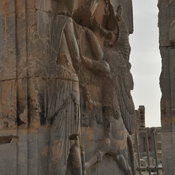 Persepolis, Hall of a Hundred Columns, Royal warrior