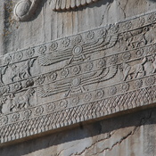Persepolis, Hall of a Hundred Columns, Gate with baldachin