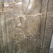 Persepolis, Apadana, Northstairs, Central relief, Two soldiers