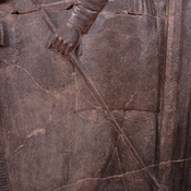Persepolis, Apadana, Northstairs, Central relief, Pharnaces' stick