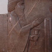 Persepolis, Apadana, Northstairs, Central relief, Crown prince