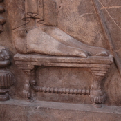 Persepolis, Apadana, Northstairs, Central relief, Darius' feet