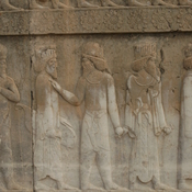 Persepolis, Apadana, Northstairs, Relief, Courtiers