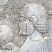 Persepolis, Apadana, Northstairs, Relief, Greeks