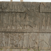 Persepolis, Persepolis, Apadana, Northstairs, Relief, Arachosians and Gandarans