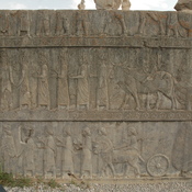 Persepolis, Apadana, Northstairs, Relief, Lydians and Babylonians