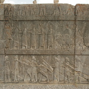 Persepolis, Persepolis, Apadana, Northstairs, Relief, Cappadocians and Syrians