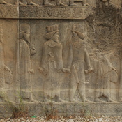 Persepolis, Apadana, Northstairs, Relief, Courtiers