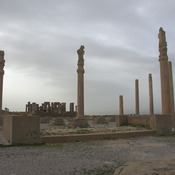 Persepolis, Apadana, North portico