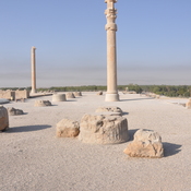 Persepolis, Apadana, North portico