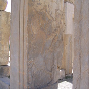 Persepolis, Palace of Darius (Taçara), Western entrance, Relief