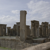Persepolis, Palace of Darius (Taçara), from the southeast