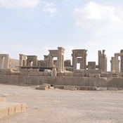 Persepolis, Palace of Darius (Taçara), from the Apadana
