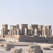 Persepolis, Palace of Darius (Taçara), from the Apadana