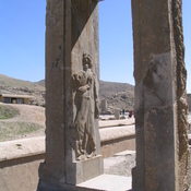 Persepolis, Palace of Darius (Taçara), Royal warrior
