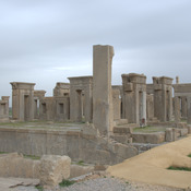 Persepolis, Palace of Darius (Taçara), from the southeast