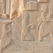 Persepolis, Palace of Darius (Taçara), Relief of servants