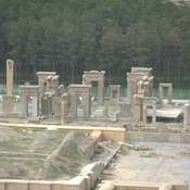 Persepolis, Palace of Darius (Taçara), View from the mountain