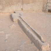 Persepolis, Palace of Darius (Taçara), Western entrance, Water conduit