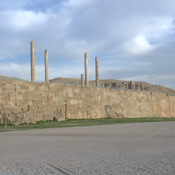 Persepolis, Western terrace wall near Stairs of All Nations