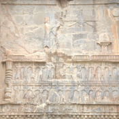 Persepolis, Tomb of Artaxerxes II Mnemon, Relief
