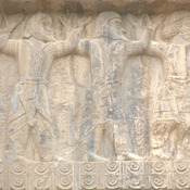 Persepolis, Tomb of Artaxerxes III Ochus, Relief of subjects