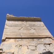 Persepolis, Council Hall (Tripylon), East gate, Relief, Faravahar