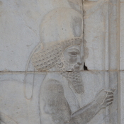 Persepolis, Council Hall (Tripylon), Northeastern corner, Relief, Soldier