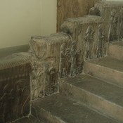 Persepolis, Council Hall (Tripylon), Small stairs, Relief, Courtiers