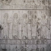 Persepolis, Apadana, East Stairs, Relief of the Syrians