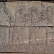 Persepolis, Apadana, East Stairs, Relief of the Arachosians