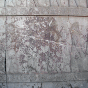 Persepolis, Apadana, East Stairs, Damaged relief of the Sogdians