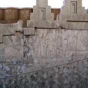 Persepolis, Apadana, East Stairs, Relief of the Carians