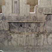 Persepolis, Apadana, East Stairs, Relief of the Nubians
