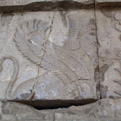 Persepolis, Apadana, East Stairs, Central frieze, Sphinx