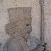 Persepolis, Apadana, East Stairs, Central frieze, Soldier