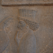 Persepolis, Apadana, East Stairs, Relief of a courtier