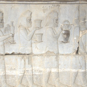 Persepolis, Apadana, East Stairs, Relief of the Medes