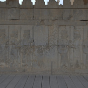 Persepolis, Apadana, East Stairs, Central relief