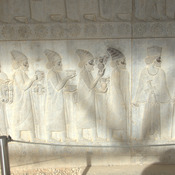 Persepolis, Apadana, East Stairs, Relief of the Lydians